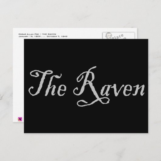 De Raven Briefkaart (Voorkant / Achterkant)
