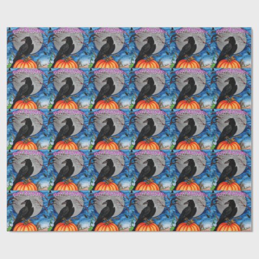 De Raven Cadeaupapier (Vlak)