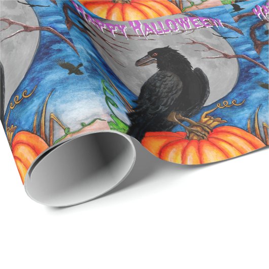 De Raven Cadeaupapier (Rol Hoek)