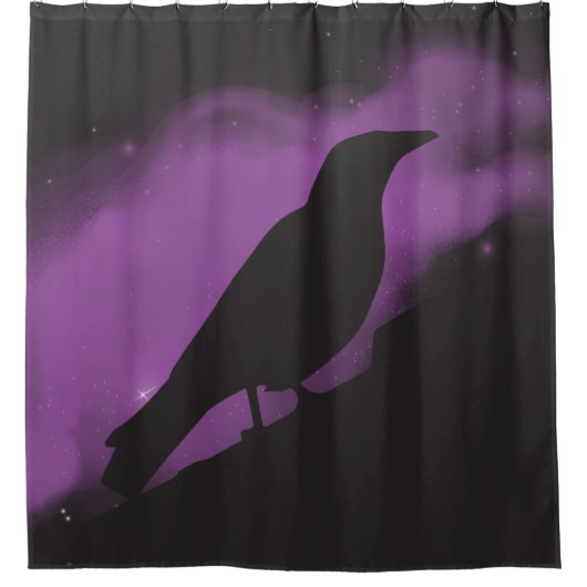 De Raven Douchegordijn (Voorkant)