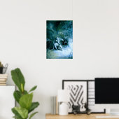 De Raven Edgar Allan Poe Poster (Thuiskantoor)