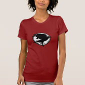 De Raven en de maan T-shirt (Voorkant)