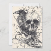 De Raven en Skull's Eve Kaart (Voorkant)