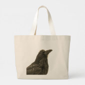De Raven Grote Tote Bag (Achterkant)