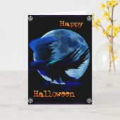 De Raven Halloween kaarten (Gele Bloem)