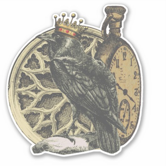 De Raven King Sticker (Voorkant)