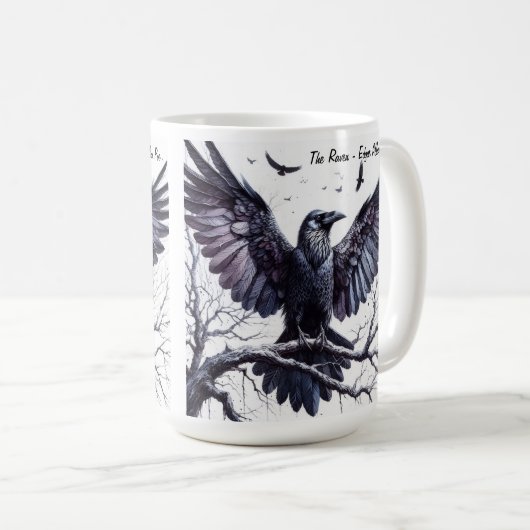 De Raven Koffiemok (Voorkant rechts)