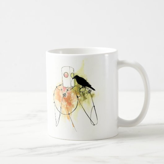 De Raven Koffiemok (Rechts)