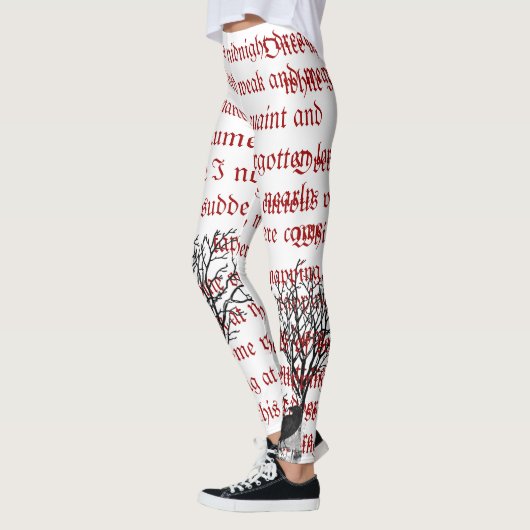 De Raven  Poem-Leggings Leggings (Links)