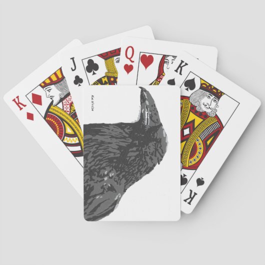 De Raven Pokerkaarten (Achterkant)