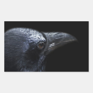 De Raven Rechthoekige Sticker