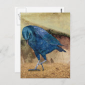 De Raven roept me! Briefkaart (Voorkant / Achterkant)