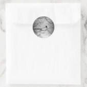 De Raven Ronde Sticker (Tas)