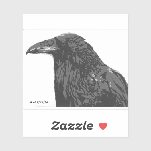 De Raven Sticker (Vel)