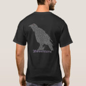 De Raven T-shirt (Achterkant)