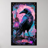 De Raven Tarot Kaart Witchy Poster (Voorkant)