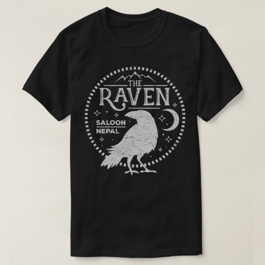 De Raven Tavern Nepal T-shirt (Design voorkant)
