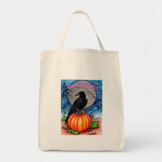 De Raven Tote Bag (Voorkant)
