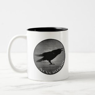 De Raven Tweekleurige Koffiemok