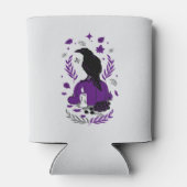 De Raven van de Herfst - Gotische Oogst Koelbox Blikjeskoeler (Achterkant)