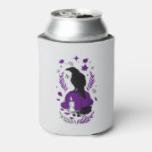 De Raven van de Herfst - Gotische Oogst Koelbox Blikjeskoeler (Blikje Achterkant)