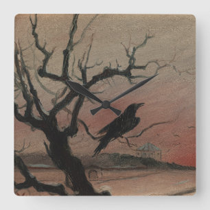 De Raven van Karlstejn, 1882 Vierkante Klok