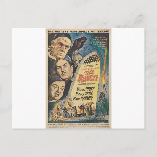 DE RAVEN VAN Philip J. Riley Briefkaart (Voorkant)