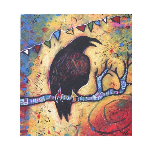 De Raven's Gift Notitieblok (Voorkant)