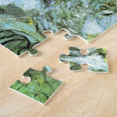 De ravijn van Les Peiroulets door Vincent van Gogh Legpuzzel (Zijkant)