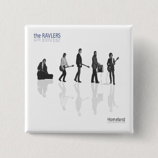 de RAVLERS HOMELAND CD HOESJE PIN Vierkante Button 5,1 Cm
