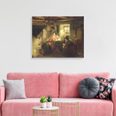 De Ray of Sunlight, 1857 Canvas Afdruk (Insitu (Woonkamer))