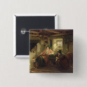 De Ray of Sunlight, 1857 Vierkante Button 5,1 Cm (Voorkant /achterkant)