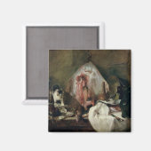 De Ray of, The Kitchen Interior, 1728 Magneet (Voorkant / Achterkant)
