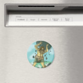 De razernij van McCool Koelkast Magnet (Insitu (Vaatwasser))