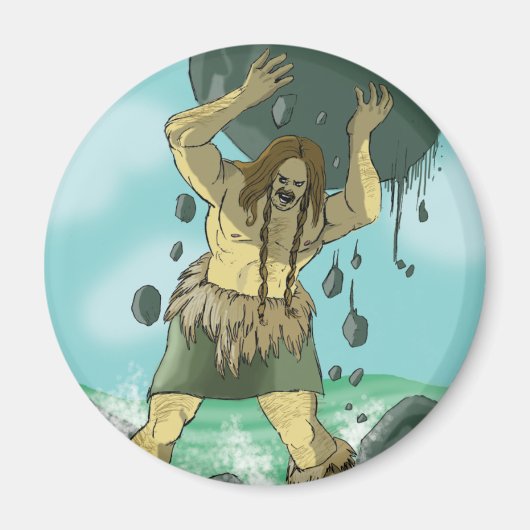 De razernij van McCool Koelkast Magnet (Voorkant)