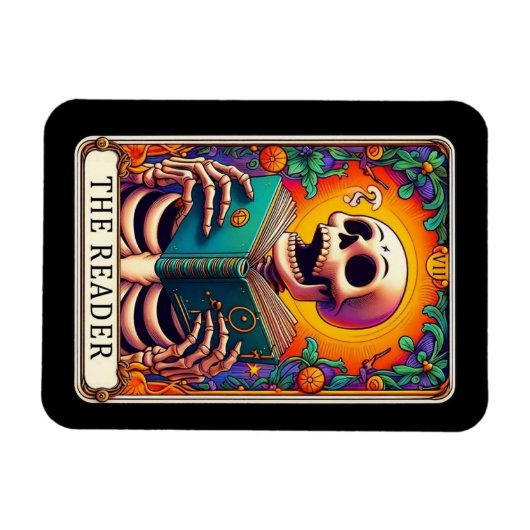 De Reader Tarot Kaart Magnet Magneet (Horizontaal)