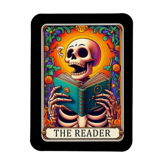 De Reader Tarot Kaart Magnet Magneet (Verticaal)