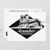 De Reading Railroad Crusader Streamliner Briefkaart (Voorkant / Achterkant)