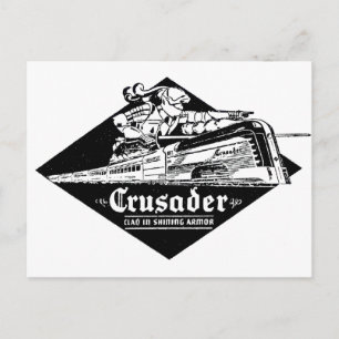 De Reading Railroad Crusader Streamliner Briefkaart