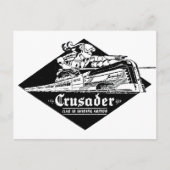 De Reading Railroad Crusader Streamliner Briefkaart (Voorkant)