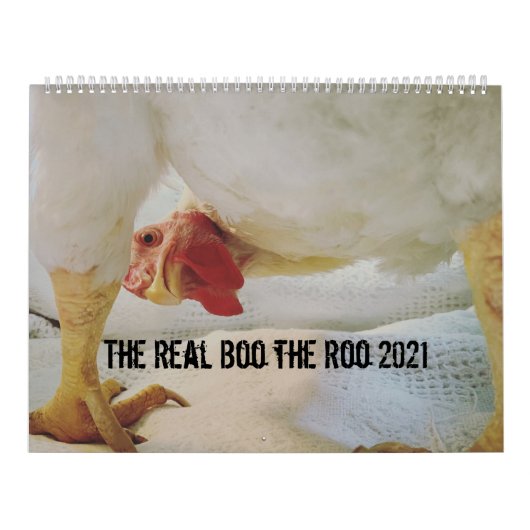 De Real Boo de Roo 2021 grote kalender (Hoes)