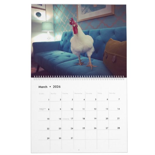 De Real Boo the Roo 2019 Calendar Kalender (Mar 2026)