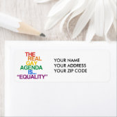 DE REAL GAY AGENDA ETIKET (Insitu)