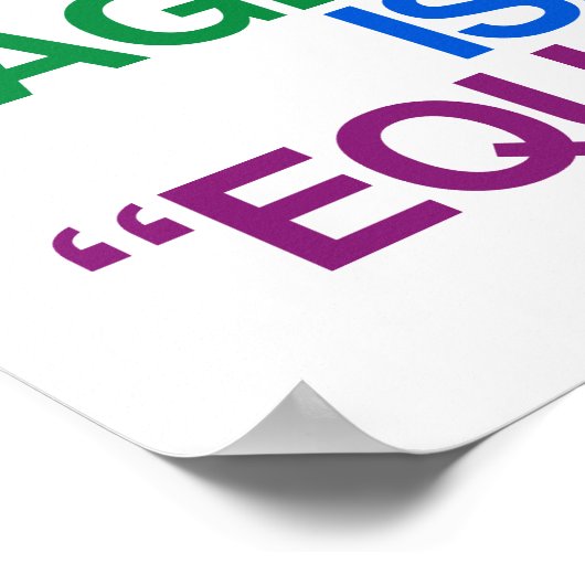 DE REAL GAY AGENDA POSTER (Hoek)