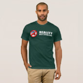 De realiteit heeft een liberale vooringenomenheid t-shirt (Voorkant volledig)
