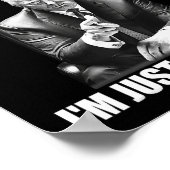 De realiteit is dat ze niet achter mij aanzitten,  poster (Hoek)