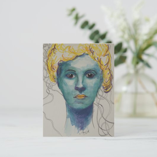 De realiteit is een schepping... briefkaart (Staand voorkant)