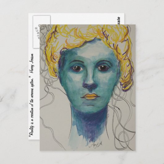 De realiteit is een schepping... briefkaart (Voorkant / Achterkant)