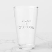 De realiteit is ongestoord glas (Achterkant)