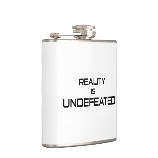 De realiteit is ongestoord heupfles (Rechts)